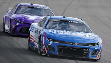 Kyle Larson, Hendrick Motorsports, Denny Hamlin, Joe Gibbs Racing, NASCAR
