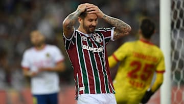 Centroavante foi contratado neste ano e ficou em campo até o final do segundo tempo, dando lugar a Isaque
