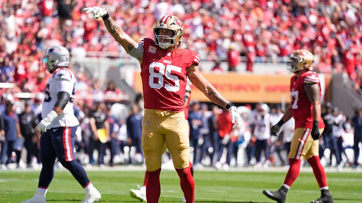 San Francisco 49ers tight end George Kittle (85)