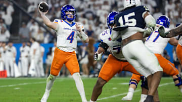 Boise State Broncos quarterback Maddux Madsen.