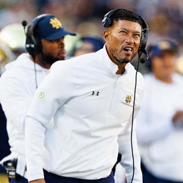 Notre Dame athletic director Pete Bevacqua shared his candid reaction to seeing the school get snubbed from the College Football Playoff this year.