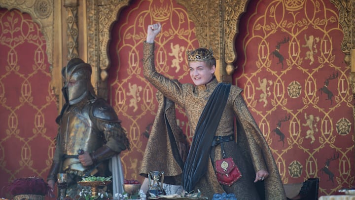Jack Gleeson (Joffrey Baratheon) in Game of Thrones season 4 Episode 2, "The Lion and the Rose"