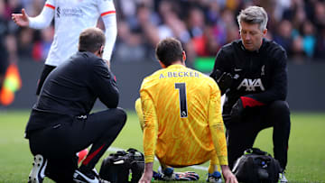 Alisson blessé face à Crystal Palace ce samedi en PL (0-1)