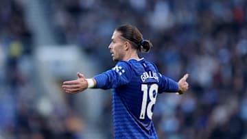 Everton's Jack Grealish featured in their 2-0 win against Fulham.
