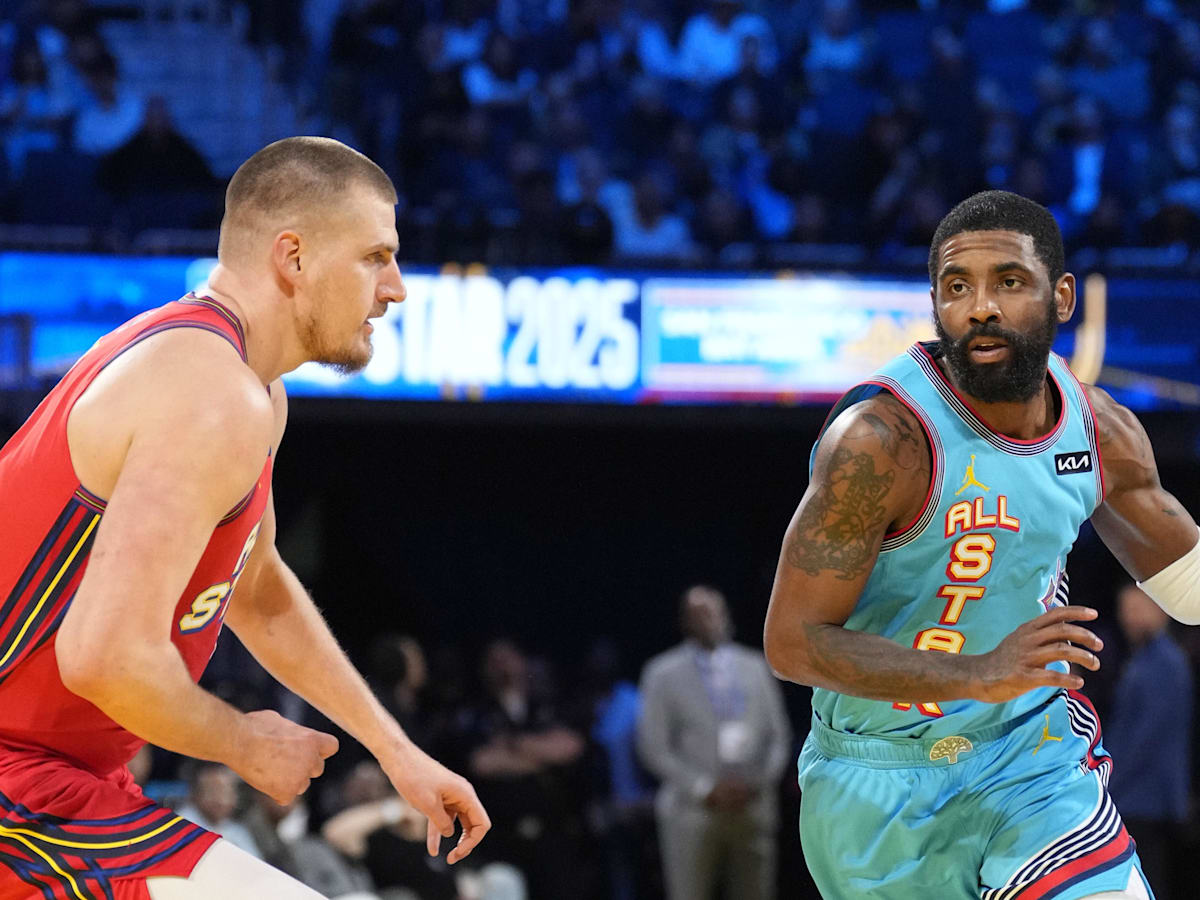 How did Mavericks star Kyrie Irving perform in the 2025 NBA