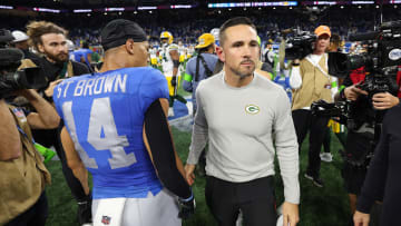 Amon-Ra St. Brown, Matt LaFleur