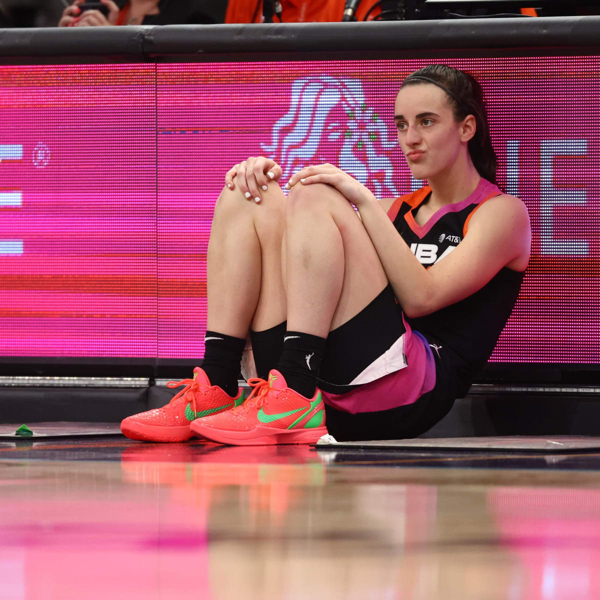Caitlin Clark Debuted Nike Kobe Shoes at Fever Practice
