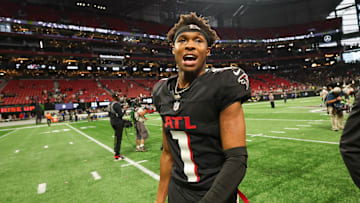 Atlanta Falcons wide receiver Darnell Mooney 