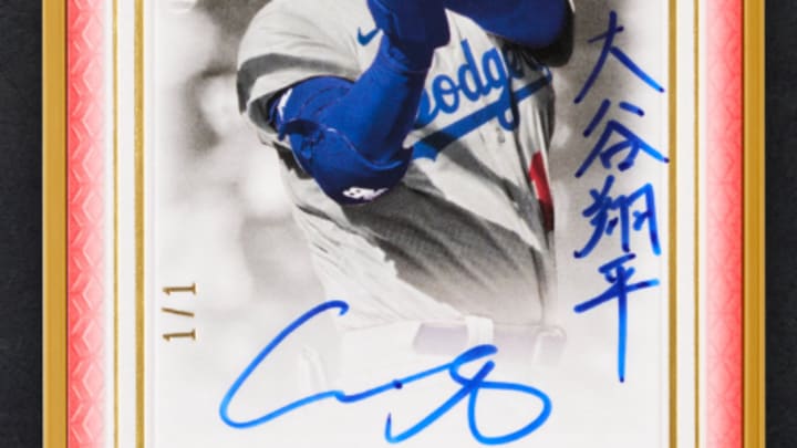 Shohei Ohtani's Cross-Cultural 1/1 Dual Signature: A Must