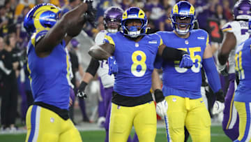 NFC Wild Card Playoffs: Jared Verse, Braden Fiske, Los Angeles Rams
