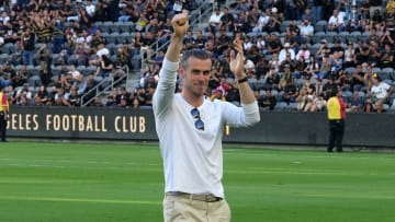 Bale was present for LAFC's 3-2 win over the Galaxy.