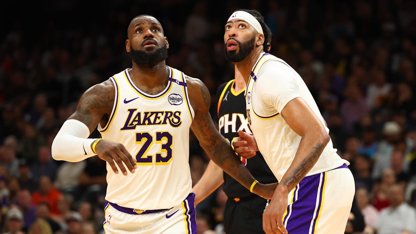 Anthony davis lebron james lakers outlet