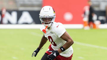 Arizona Cardinals cornerback Will Johnson. Mandatory Credit: Mark J. Rebilas-Imagn Images