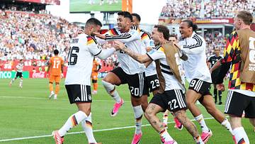 Nach zwei Siegen vorzeitig für das Sechzehntelfinale der WM in den USA qualifiziert: Die DFB-Nationalmannschaft Nach zwei Siegen vorzeitig für das Sechzehntelfinale der WM in den USA qualifiziert: Die DFB-Nationalmannschaft