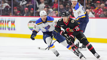 St Louis Blues v Ottawa Senators