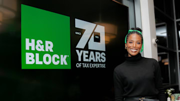 Zainab Johnson at H&R Block Event