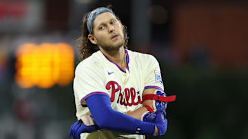 Philadelphia Phillies third baseman Alec Bohm is on the trade block this offseason