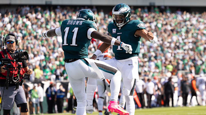 Brown and Hurts' relationship has been under the microscope in recent days.