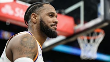 Former Phoenix Suns guard Monte Morris (23) in a game against the Denver Nuggets.