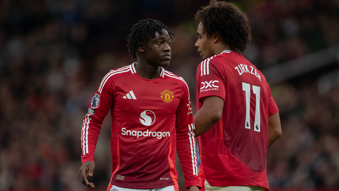 Manchester United teammates Kobbie Mainoo and Joshua Zirkzee will both be targeted by West Ham in January's transfer window. 