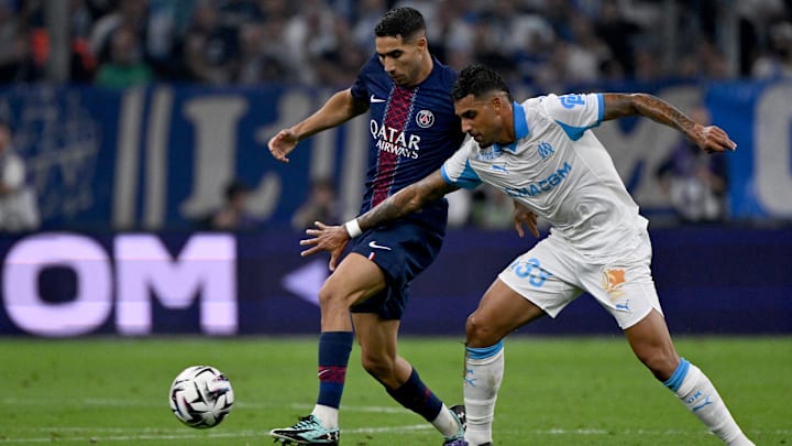 A. Hakimi et le PSG se sont inclinés face à l'OM