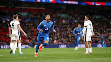 Greece secure historic win at Wembley against England