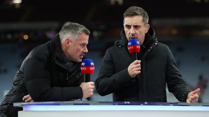 Jamie Carragher and Gary Neville are an entertaining double act