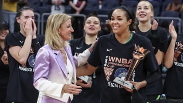 Collier won the WNBA Commissioner’s Cup Championship MVP award, helping lift the Minnesota Lynx to the title.