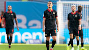 Bayer Leverkusen kam gegen Kiel nicht über ein 2:2 hinaus.