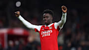 Bukayo Saka merasa cetak gol terbaik dalam kariernya dalam laga Arsenal vs Manchester United