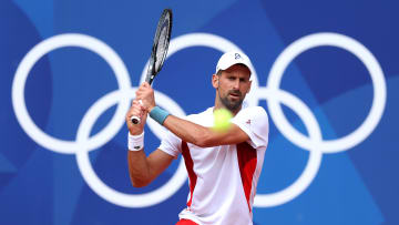 Novak Djokovic at the Paris 2024 Olympic Games