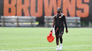 Shedeur Sanders at mini camp.