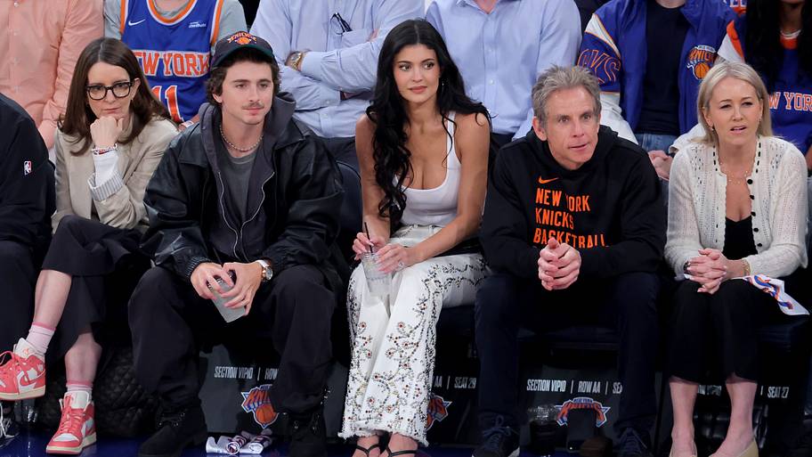 Ben Stiller, Timothee Chalamet, New York Knicks, NBA Finals