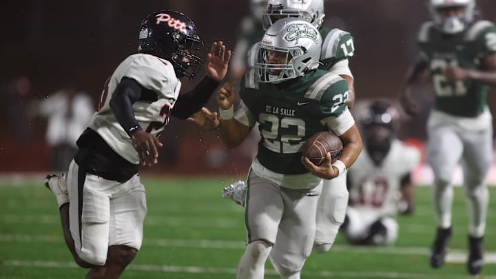 Derrick Blanche of De La Salle. Derrick Blanche of De La Salle.