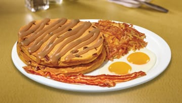 Pumpkin Pecan Pancakes for Fall. Image courtesy of Denny's