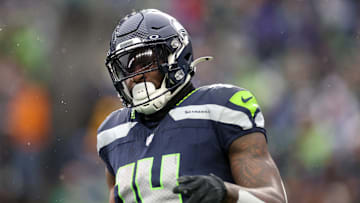 DK Metcalf of the Seattle Seahawks