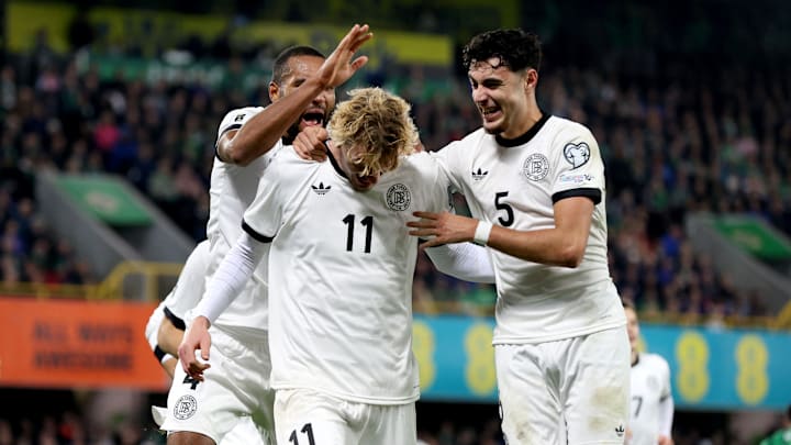 Deutscher Jubel in Nordirland Deutscher Jubel in Nordirland