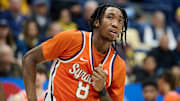 Syracuse Orange guard Elijah Moore. 