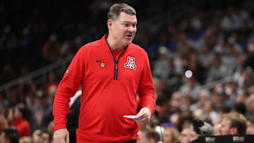 Arizona Wildcats head coach Tommy Lloyd.