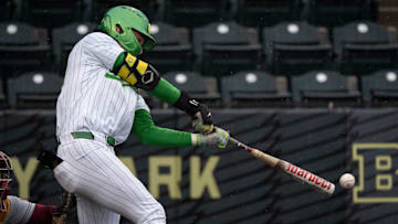 Junior centerfielder Mason Neville led the NCAA in home runs this year with 26. He also drove in 56 runs and had 52 walks, a projected first-round pick in the Major League Baseball draff.