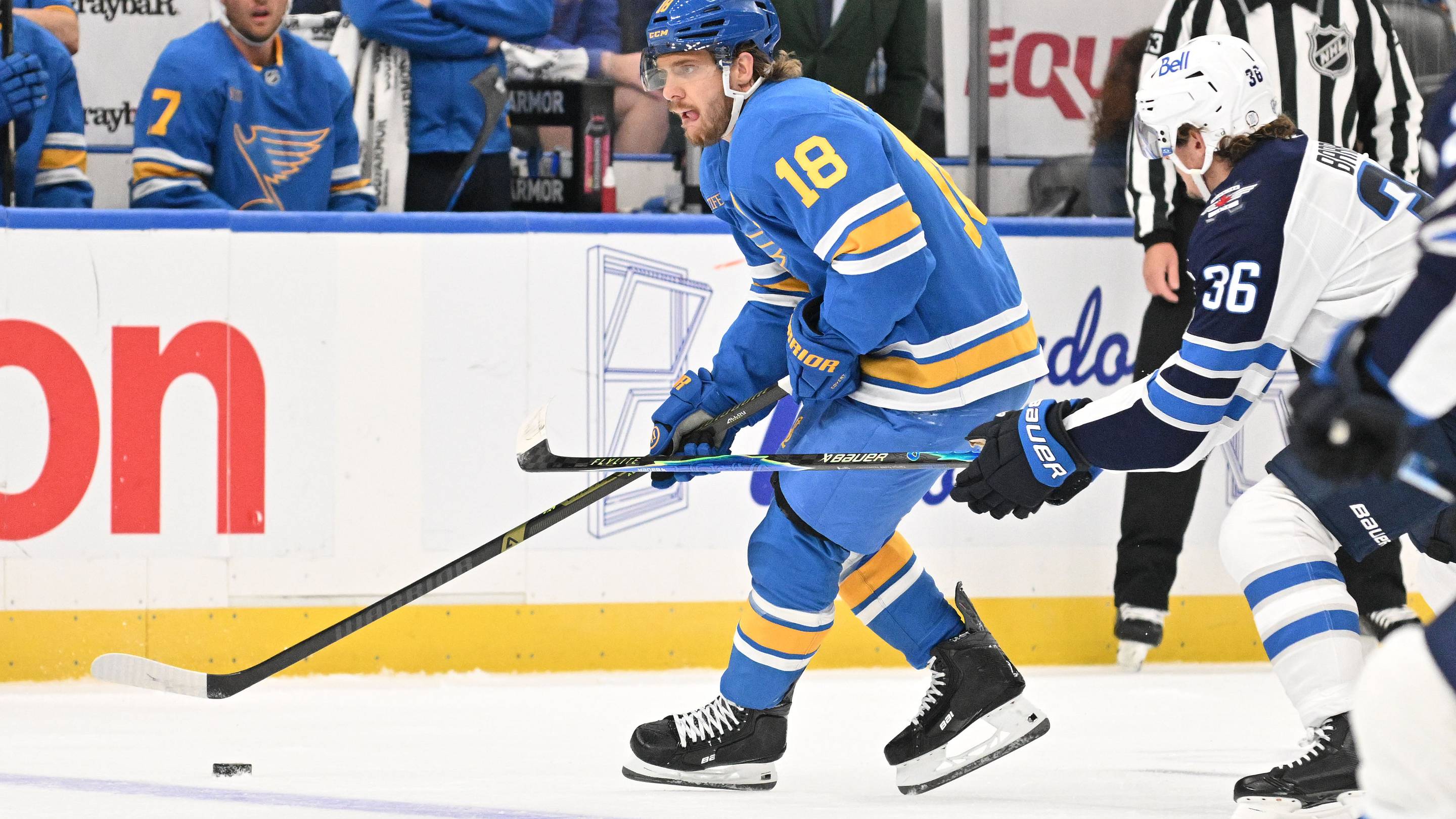 The Blues have mastered the middle of the ice, but need to push the attack