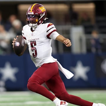 Daniels led the Commanders to the playoffs for the first time since 2020.