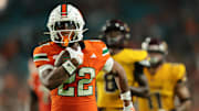 Miami running back Girard Pringle Jr. and the Hurricanes are running slightly ahead in the ACC race.