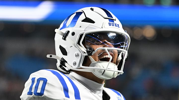 Former Duke Blue Devils quarterback Darian Mensah 