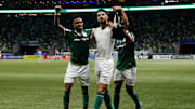 Estêvão fez o último jogo dele no Allianz pelo Palmeiras