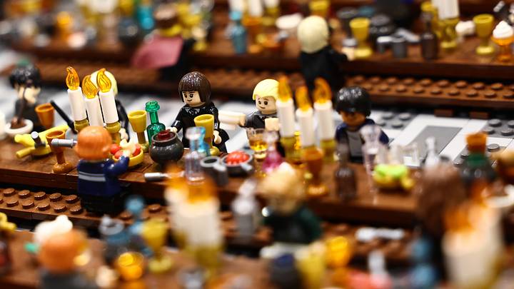 Lego buildings exhibition in Poland