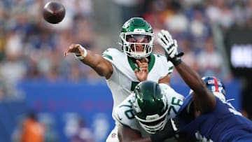 New York Jets quarterback Justin Fields