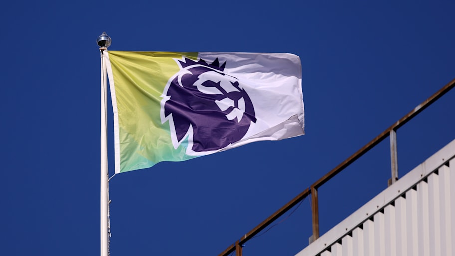 The Premier League flag.