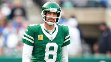 Former NY Jets quarterback Aaron Rodgers