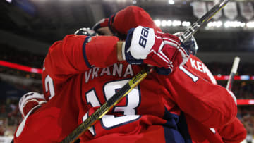 Jakub Vrana, Washington Capitals Mandatory Credit: Geoff Burke-USA TODAY Sports